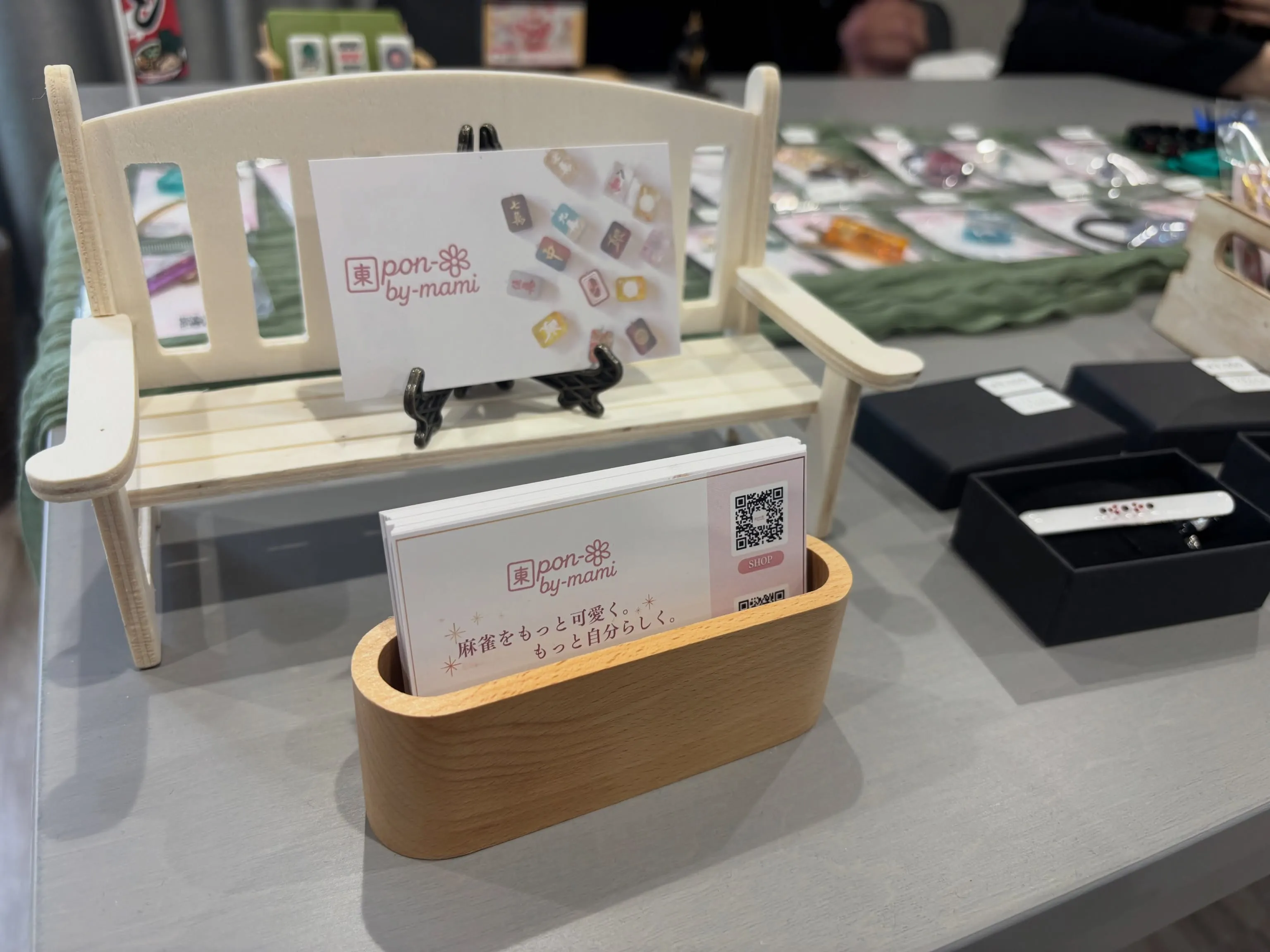 この度、麻雀アクセサリー作家の「まみさん」の素敵な作品を、M...